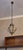 Venetian Murano Blown Frosted Glass Hall Lantern Pendant Light in Iron Frame, Italy, 1960s For Sale - Image 5 of 11