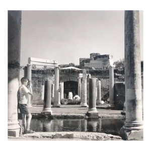 1962 Hadrian's Villa Italy Neoclassical Photograph