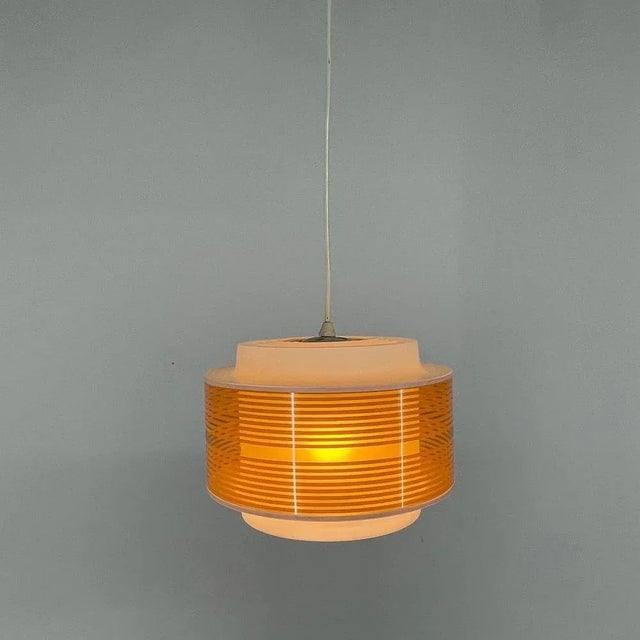 German Plastic Pendant, 1970s For Sale - Image 3 of 9