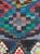 A striking Mid-20th century Persian flatweave kilim distinguished by its bold geometric composition and richly varied...