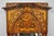 Antique Satinwood Dutch Marquetry Inlay Beveled Glass Console Pier Wall Mirror. Item features remarkable satinwood floral...