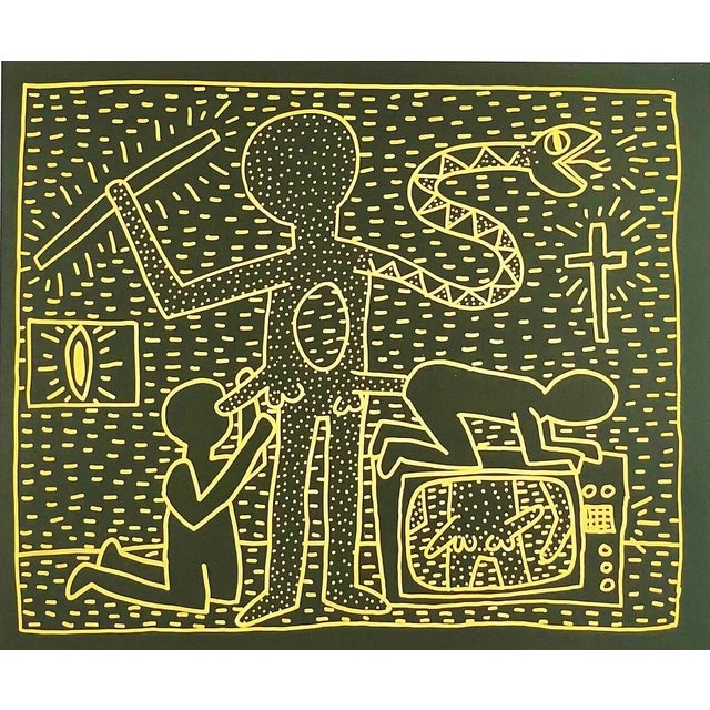 Paper After Keith Haring, Pop Shop, 1980s, Print, Paper For Sale - Image 7 of 7