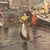 Lovely street scene by Italian artist Giuseppe Risoli