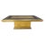 Etched Brass Coffee Table with Glass by Gony Nava, 1970s For Sale - Image 14 of 14