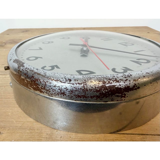 Vintage Wall Clock from PAl, 1950s For Sale - Image 12 of 18