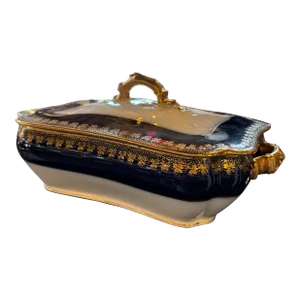 Early 20th Century Haviland & Co. Limoges Serving Dish With Lid