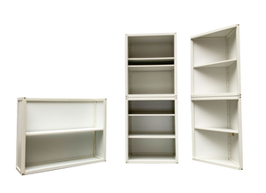 Postmodern Profilsystem Cabinets and Shelf by Elmar Flötotto for Flötotto, Germany, 1980s, Set of 5