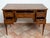 : Antique Louis XVI Neapolitan walnut burl centerpiece desk from the second half of the 18th century. The front features...