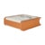 Textile Natural Tan Canvas Calfskin Mini Vertical Cabas For Sale - Image 7 of 9