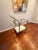 Art Deco Crate & Barrel Renee Bar Cart For Sale - Image 3 of 13