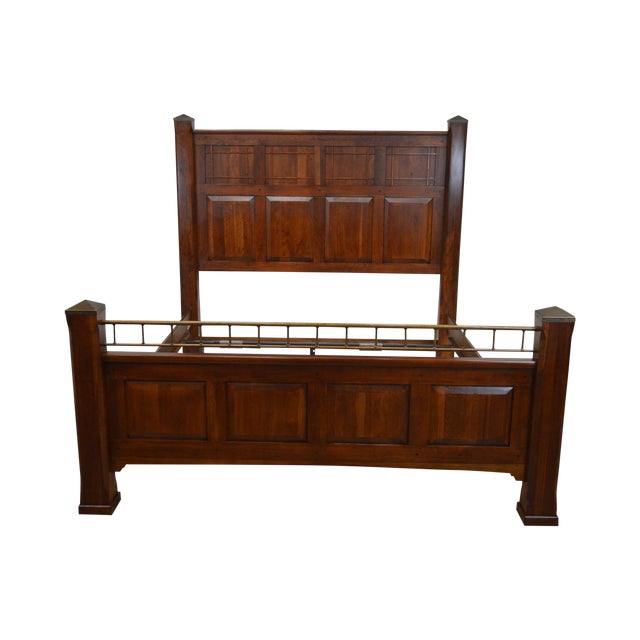 Lexington Bob Timberlake Arts and Crafts Solid Cherry California King Bed Chairish