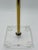 Vintage Brass & Lucite Towel Rack For Sale - Image 4 of 5