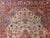 Early 20th Century Persian Kashan Rug, Hand-Knotted Wool, Floral Pattern, Turquoise & Red,6x9 For Sale - Image 16 of 18