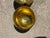 10" Hammered Brass Planters - A Pair For Sale - Image 4 of 6