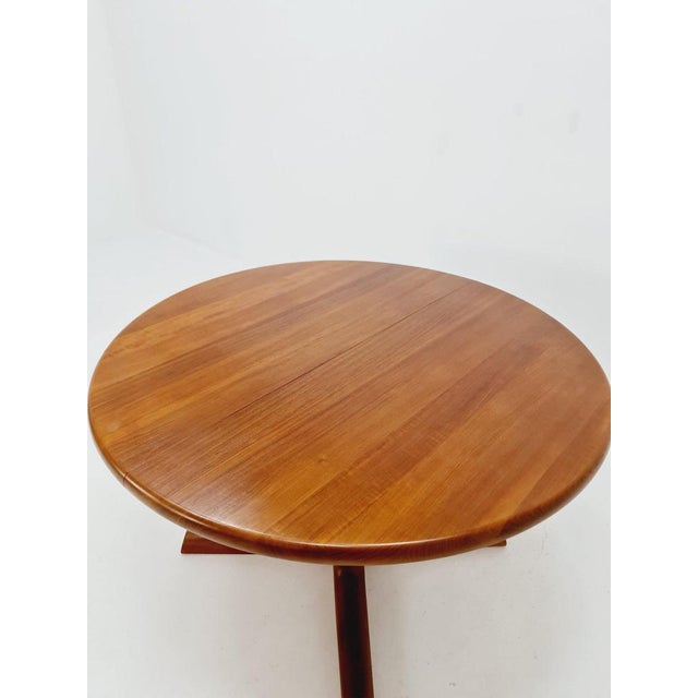 Brown Mid-Century Modern Danish Teak Dining Table from Dyrlund, 1970s For Sale - Image 8 of 11