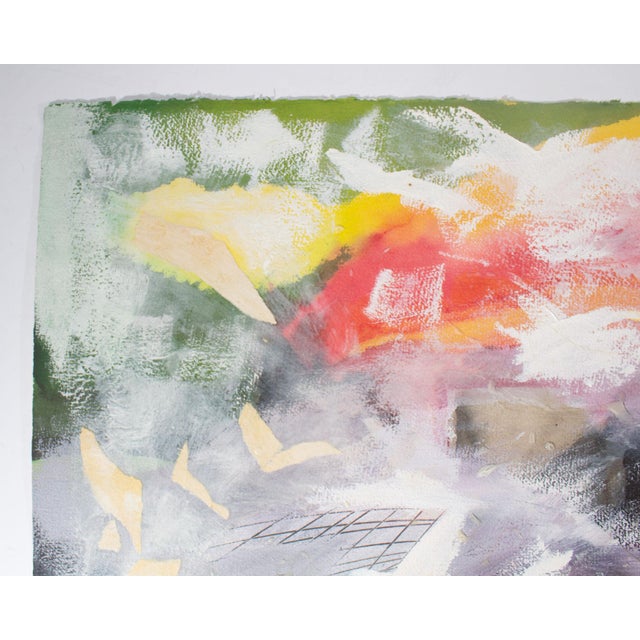 Mixed Media Painting and Collage by Anthony Lewis Popcheff For Sale - Image 4 of 7