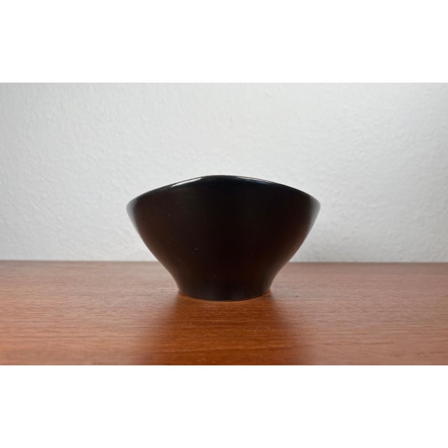 Mid-Century Modern Mid-Century Modern German Minimalist Ceramic Bowl, 1960s For Sale - Image 3 of 16