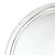 Art Deco Streamlined Machined Age Minimal Round Reversed Etched & Beveled Mirror For Sale - Image 10 of 12