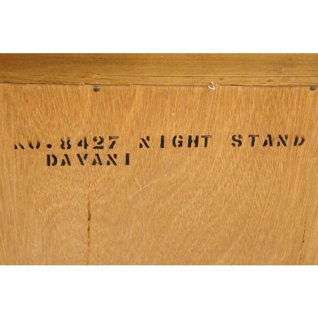 Drexel Furniture Davani Collection Italian Neoclassical Tuscan Style 27" Cabinet Nightstand For Sale - Image 11 of 11