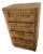 Reduced -Vintage Bamboo Rattan Tall Chest of Drawers For Sale