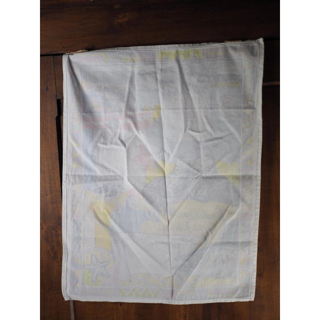 Vintage Cape Town Kitchen Linen Traditional Recipes With Wax Pattern For Sale - Image 9 of 11