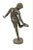 The Child and the Crab, 19th Century, Patinated Bronze Sculpture For Sale - Image 4 of 8
