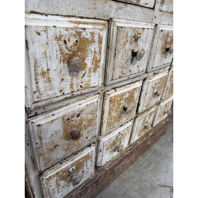 Antique Early 20th Century Barbers Cabinet For Sale - Image 4 of 18