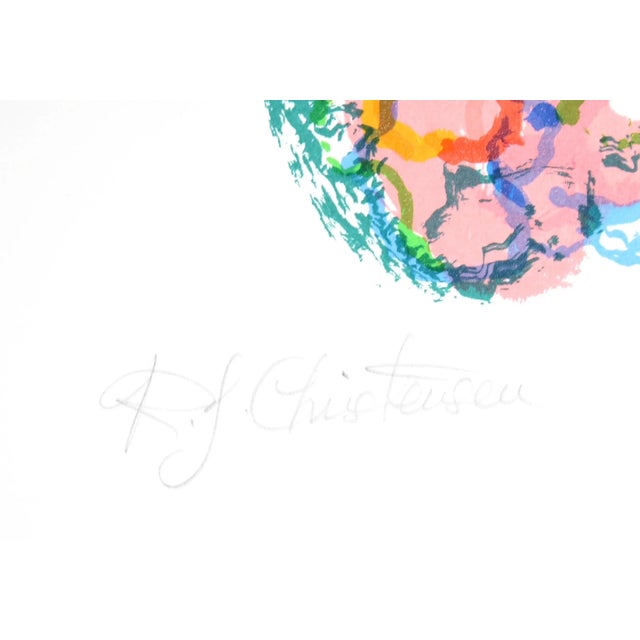 Artist: Ronald Julius Christensen, American (1923 - 1999) Title: Fire Stars Year: 1980 Medium: Lithograph, signed and...