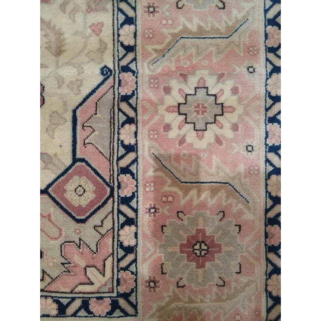 1980s Vintage Oushak Rug For Sale - Image 10 of 13