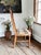 Vintage Dixie Dinette Side Chair-Plaid Upholstered-Colonial Revival-Farm-Desk For Sale - Image 6 of 11