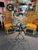 Brown Vintage Boho Coastal Bamboo Arm Dining Chairs - A Pair For Sale - Image 8 of 12
