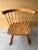 Mid-Century Modern 1950s Straight Back Rocking Chair in Elm by Ercol For Sale - Image 3 of 12