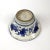 Chinese 19th Century Chinese Blue and White Peonies and Pomegranate Decorative Bowl For Sale - Image 3 of 4