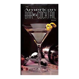 American Bar & Cocktail Book For Sale