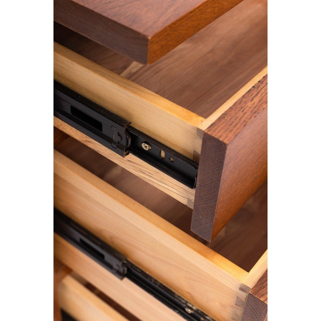 Crofter Style 3 Drawer End Table With Writing Tray-Michael Cherry-Mc3 For Sale - Image 10 of 18