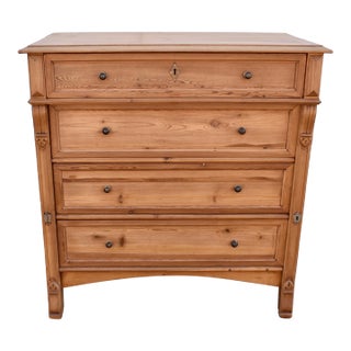 Pine Chest of Four Drawers, Germany, Circa 1910 For Sale