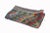 Modern Moroccan Style Hand Woven Colorful Kilim 2'5"x4'4" For Sale In Los Angeles - Image 6 of 8