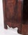 Wood Antique Hand-Polished Mahogany Corner Cabinet, 1840s For Sale - Image 7 of 10
