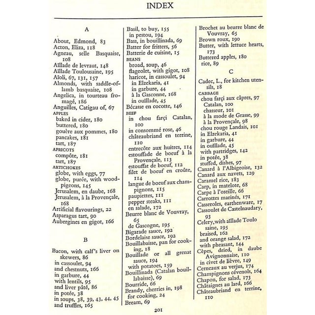 "French Country Cooking" 1965 David, Elizabeth For Sale - Image 10 of 12