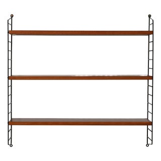 Modular Shelf by Nisse Strinning for String Design, 1950s For Sale