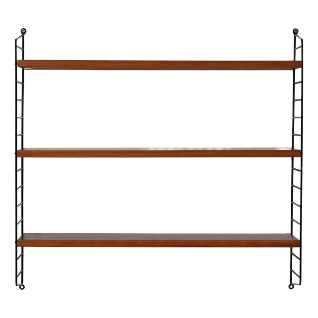 Modular Shelf by Nisse Strinning for String Design, 1950s For Sale