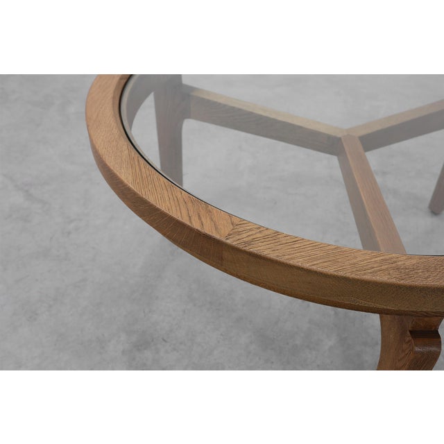 Mid-Century Modern Modernist Table in Ceder Wood and Glass, Italy, 1990s For Sale - Image 3 of 12