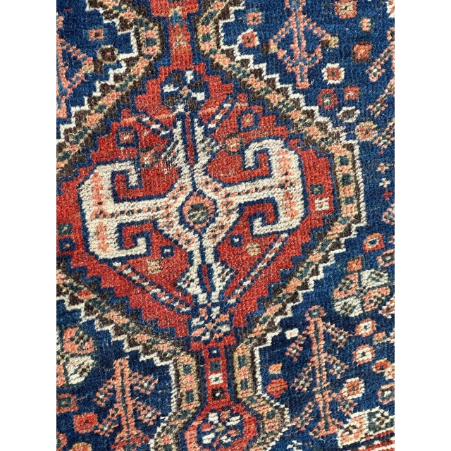 Antique Shiraz Rug, 1920s For Sale - Image 3 of 18