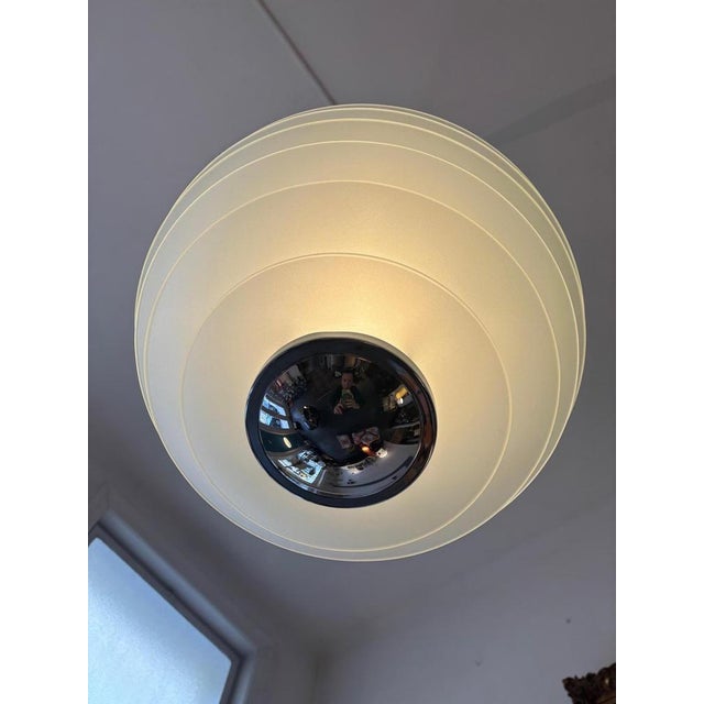 0024 Pendant Light by Gio Ponti Fontanaarte for Fontana Arte, 1930s For Sale - Image 3 of 6