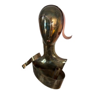 Karl Schmidt Art Deco Austrian Bust After Hagenauer For Sale