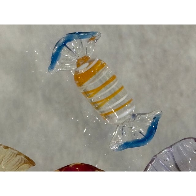 Vintage Murano Style Blown Glass Candies, Set of 5 For Sale - Image 13 of 15