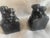 Metal 1920s Art Deco "Three Orphan Puppies" Cast Metal Bookends - A Pair For Sale - Image 7 of 9
