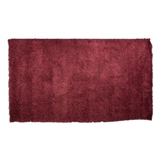 Fogg Rug in Red Linen from Kasthall For Sale