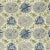 Sample - Schumacher Katsugi Fabric in Indigo & Green For Sale