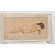 French, early to mid 20th century gouache on paper nude portrait of a young woman who is a mystery to the viewer as only...